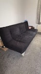 2 seater sofa bed Black 2 seater sofa bed that reclines SA1 - removed for £100