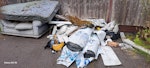 2 seat sofa,single mattress, e 2 seat sofa,single mattres,carpet underlay,and assorted household items B90 - removed for £220