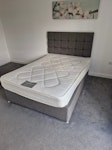 Bed, mattress and tables B5 - removed for £100