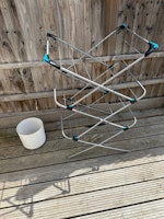 broken dryer and plant pot collected by George Allens Waste