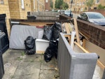 Bedroom Clearance Single bed broken in half, single mattress, wardrobe collapsed and broken up, bagged up carpet, basically all the stuff in the photos!!! E8 - removed for £115