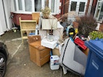 misc rubbish collection misc household and builders rubbish (includes furniture/ mattresses) for collection from front of house and from garden accessed from side gate on the left side NW4 - removed for £800
