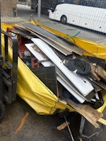 Wood and plastic collection collected by JLC WASTE MANAGEMENT LIMITED