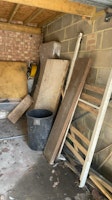 items collected in garage collected by Waste Machine