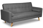 3 seater click clack sofa bed. 3 seater click clack sofa bed. Ends can be removed. SE20 - removed for £70