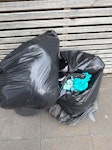 Bags of rubbish and mattress Bags of household rubbish wood etc, single mattress TW5 - removed for £60