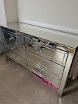 Glass chest of drawers A glass chest of drawers 
Fairly heavy 
Would like to bin it HA7 - removed for £75