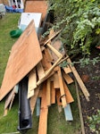 Disassembled garden shed Disassembled garden shed including bags of the insulation and other small parts SW18 - removed for £165