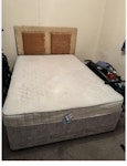 Double divan, mattress, ladder Looking to get rid of double divan bed, mattress and 5ft metal stepladder. SW19 - removed for £100