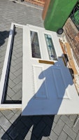 1Door and door frame collected by Waste Machine