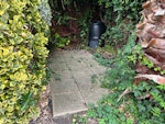 Garden rubbish, timber Garden waste, timber RM6 - removed for £160
