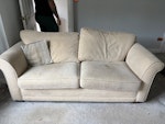 2 seater sofa 2 seater cream sofa, in garage an easy access garage SK7 - removed for £80