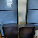 sofa + old flat-pack pieces *AVAILABLE FOR COLLECTION MONDAY 15th* Two seater sofa; IKEA wardrobe doors of varying size - max 240cm (x4); Mirrors (x2); wood and metal trim; flat pack of MDF sheets (x3); IKEA draws (x2) CR0 - removed for £150