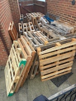 Pallets collected by JLC WASTE MANAGEMENT LIMITED