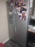 1 x fridge freezer 1 american style fridge freezer. To be collected from front garden TW2 - removed for £100