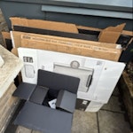 cardboard boxes / packaging 6 large cardboard boxes. mostly flattened. one with a bit of packaging inside it. SE13 - removed for £40