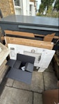 cardboard boxes / packaging 6 large cardboard boxes. mostly flattened. one with a bit of packaging inside it. SE13 - removed for £40