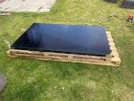 2 solar panels and 2 pallets 2 pallets and 2 solar panels, install rubbish CH66 - removed for £60