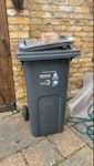 bin that was not collected the waste people did not collect a second bin/general waste SM4 - removed for £60