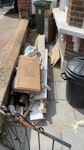 post repairs left from the repairs SW11 - removed for £80