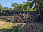 Large rubble pile Large amount of hardcore rubble, mix of brick, concrete and stones TW13 - removed for £400
