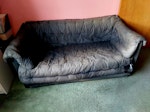Futon/Sofa Bed, poor condition Black fabric Futon. Lightweight. Not in good condition. Second floor flat. BN3 - removed for £85