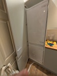 Integrated Fridge freezer Remove and dispose the integrated fridge freezer, the cabinet doors are already disconnected NW3 - removed for £100