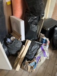 7 bags of building waste building waste 7 black bags. second floor SW11 - removed for £80