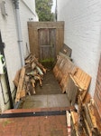 Old shed wood and rubble Very easy to collect old shed wood and a few bags of rubble. GU7 - removed for £125