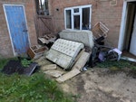 Household furniture pieces Old broken furniture pieces wasn't worth reselling but now needs clearing away as well as 2 broken tvs HP2 - removed for £250
