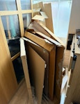 Cardboard furniture packaging 5x large cardboard boxes NW3 - removed for £40