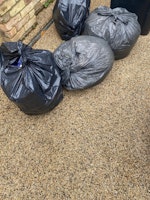 Up to 20 bin bags & ornament collected by Quick rubbish recycling Ltd