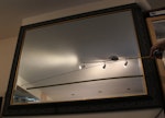 Mirror and bookcases Mirror (still on wall but easy to remove) Ikea bookcases and tv stand (not the electronics in photo) W11 - removed for £120