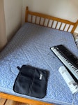 Bed Frames, mattresses, chairs 1 Double Bed Frame, 2 Mattresses and 4 Chairs EC1R - removed for £120