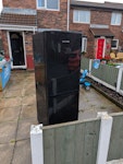Fridge Freezer Old fridge freezer. Black Daewoo. CH41 - removed for £45
