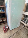 Collection of 6 items please Kitchen unit, a combo fridge, carpet, wardrobe, 2x tv stands UB1 - removed for £100