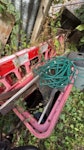 hose,shed roofing,wood/metal garden waste from our allotment. Broken garden hose, 4 wooden and 1 mental poles/planks, small sheet of shed roofing, plastic plant sprayer x2 E17 - removed for £80