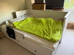 Ikea HEMNES daybed mattresses Ikea HEMNES daybed  mattresses with 2 mattresses. already disassembled ready to collect for free. very good condition KT3 - removed for £0