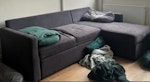 l shaped sofa L shaped sofa, can be reused if cleaned TW7 - removed for £95