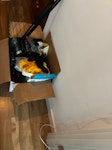 iron hanger, electronic, shoes Good new shoes, cds, electonics, and iron handgers and trays, broker kettle, and second hand delipadators SW19 - removed for £65