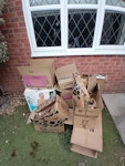 Assorted cardboard boxes. Assorted cardboard boxes. Appromiately 20 in total of various sizes, but would easily fit into 1 car load. KT16 - removed for £40