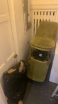 broken chairs and wood 3  dining table chairs (broken backs so not usable), 1 rubbish bag of wood scrap N1 - removed for £60