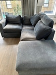 Couch Corner couch with chaise lounge; comes apart for easy removal N1 - removed for £100