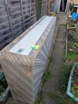 bed and assorted furniture bed base + mattress (single), fish tank + stand (separable), door, coffee table, desk lamp, cushion; see highlighted in images MK41 - removed for £250