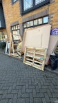 pallets, cardboard packaging, pallets, cardboard packaging, x2 velux windows, SW15 - removed for £150