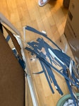 broken mirror and glasses broken mirror with size 1m x 1m and broken glasses. EC1R - removed for £40