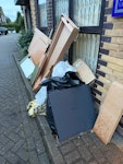 radiator mdf cardboard slate mdf, cardboard, tiles, radiator packaging SW15 - removed for £125
