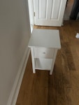 unopened mirror & cabinet an unopened floor mirror and a perfect condition bedside table SW6 - removed for £60