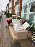 sofa, fridge and general sofa
fridge 
general waste collection domestic SW12 - removed for £180