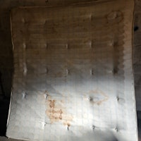 Superking mattress collected by M&V waste Clearance